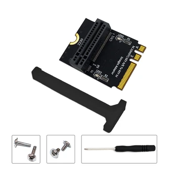 

Add On Card M.2 NVME Adapter SSD PCIE M2 NGFF Key M to M.2 Key A/E Adapter Vertical Installation for 2280 M2 NVME SSD Riser Card