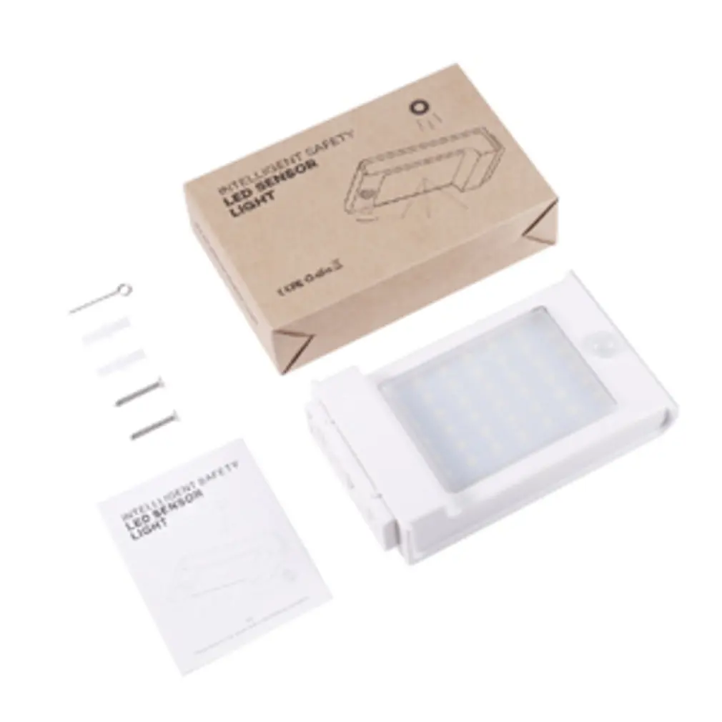 

ABS & PC & Aluminum Durable Lightweight Outdoor Security Wireless Waterproof 49LED Solar Light PIR Motion Sensor Wall Light