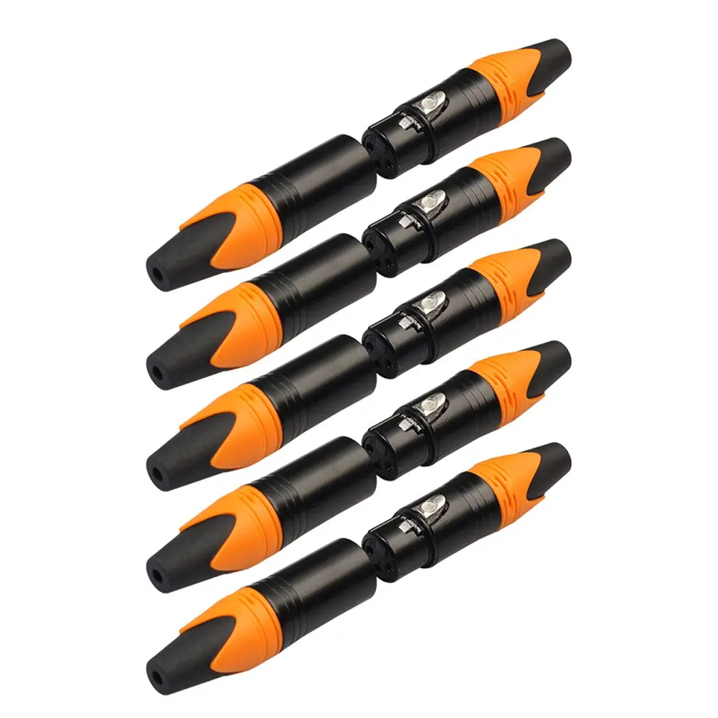 Choseal Qd2003b Xlr Male 3 Pin аудио микрофонный кабель Разъем Diy наплавной Металл Материал папа-Женский Diy сварочный разъем