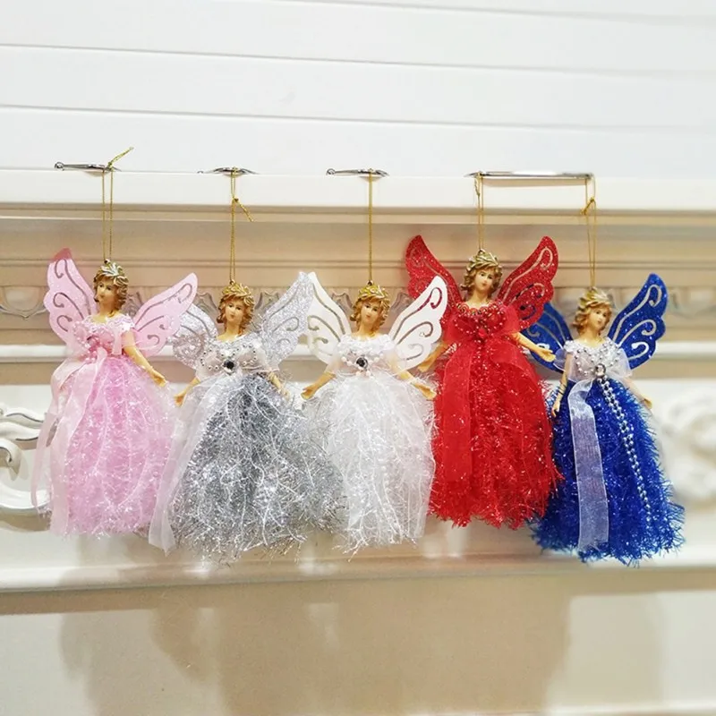 

Christmas Angel Doll Decoration Rope Christmas Tree Pendant Ornament Decorative Home Door Hanging Decoration