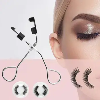 

Hot 1 Set Magnetic Eyelashes Clips Set Magnetic Eyelashes Applicator No Glue Need Easy Apply Eyelashes Handmade Reusable Lashes