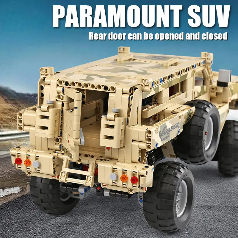 Молд King 13131 MOC Techinc управление через приложение мародерский грузовик