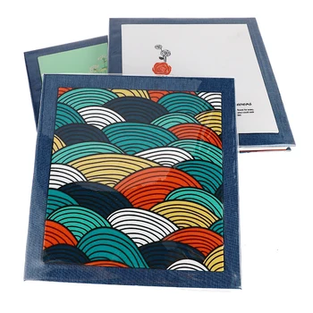 

Hemp Art Self-adhesive DIY Manual Photo Album This Film-covered Adhesive Album Lovers Self-made Souvenir Home Album Decoration