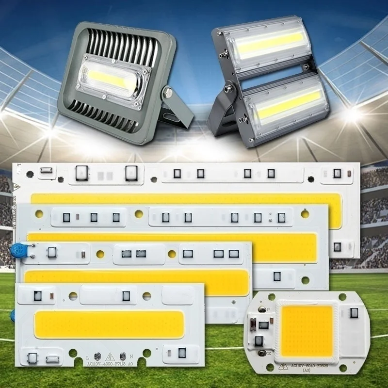 

50W 70W 100W LED COB Chip Bulb Bead Warm/White for LED Flood Light Bulb Chip Outdoor Lighting Diy Spotlight Floodlight Lampada