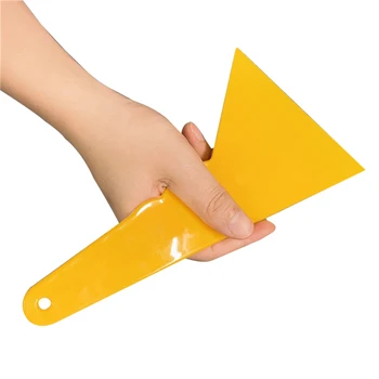 

Carbon Fiber Vinyl film Wrapping Scraper Tools Bubble Window Wrapping Film Squeegee Scraper Car Styling Stickers Accessories