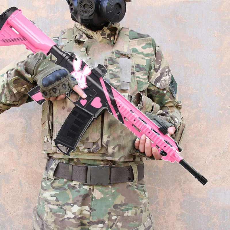 Outdoor Toys Kids Guns Weapon M416 HK416 Rifle Airsoft Air Guns Plastic Model Collection Shoot Water Bullet Guns Toy For Boys