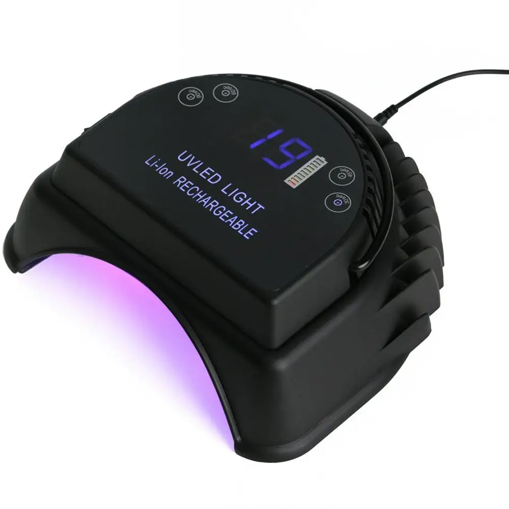 

Wireless UV Heat Lamp Nail Dryers Charging Led 64w Nail Polish Phototherapy Machine Dryer