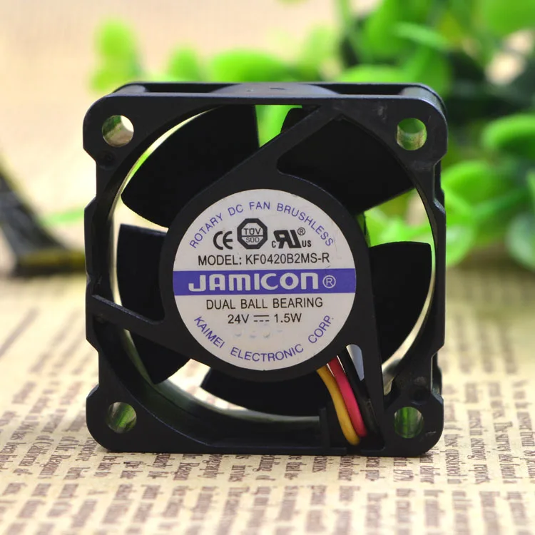 4020 4 см KF0420B2MS-R 24V 1,5 W 40*40*20 мм защиты электродвигателя Вентилятор охлаждения
