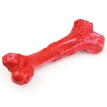

Dog Molar Rubber Bone Puppy Teeth Cleaning Chew Stick Bite Resistant Pet Toys