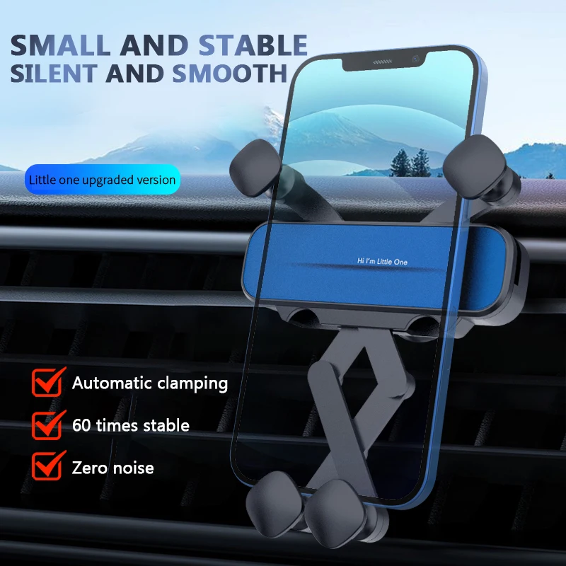 

Gravity Car Phone Holder Mount Car Air Vent Mount Bracket Car Holder for iPhone 8 X XS Samsung Xiaomi Mobile Phone Holder Stand
