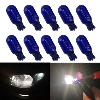 

10pcs HALOGEN BULBS XENCN T10 W5W 12V WHITE 4200K LICENSE PLATE PARKING LIGHTS