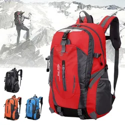 40L Hiking Camping Bag Large Capacity Waterproof Backpack Outdoor Travel Luggage Rucksack Men Women Backpacks