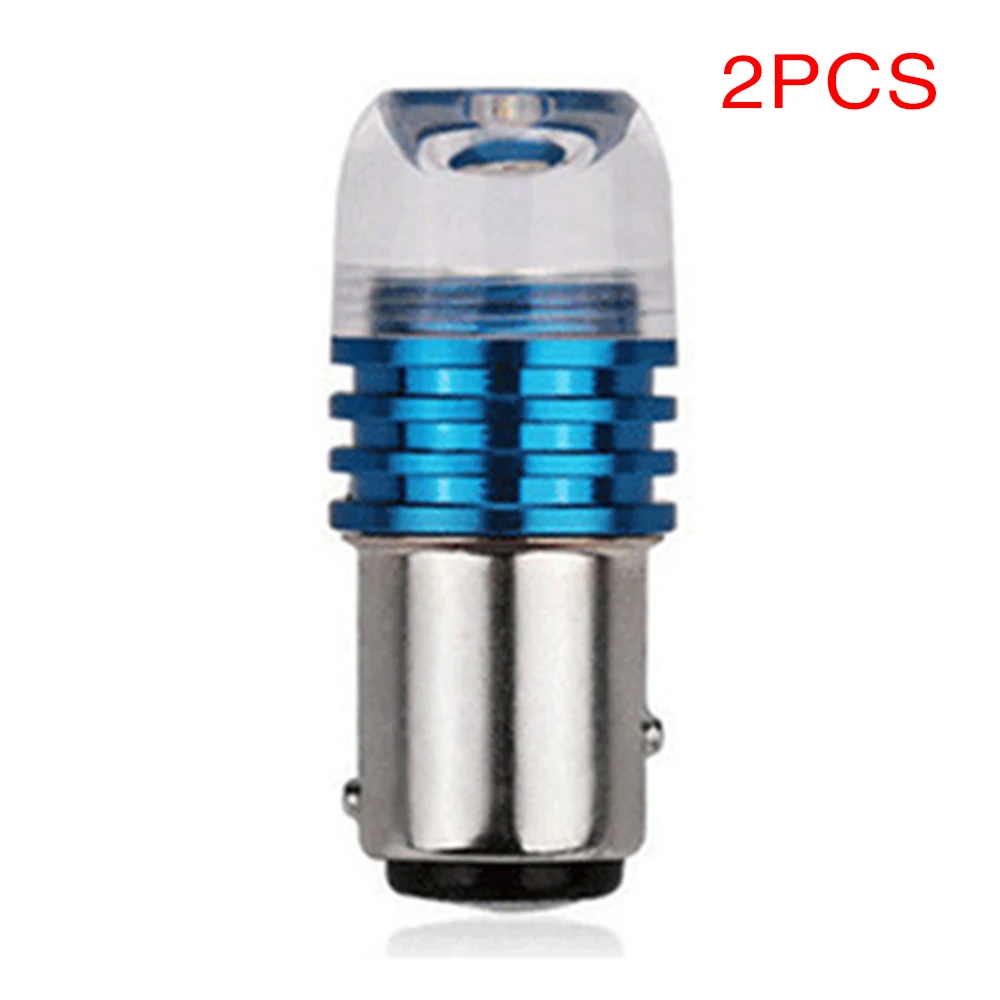 2 шт. Горячая авто 1157 led BAY15D P21/5 Вт t20 7443 стробоскопическая вспышка Стоп лампа DC12 авто задний стоп свет - Испускаемый цвет: Синий