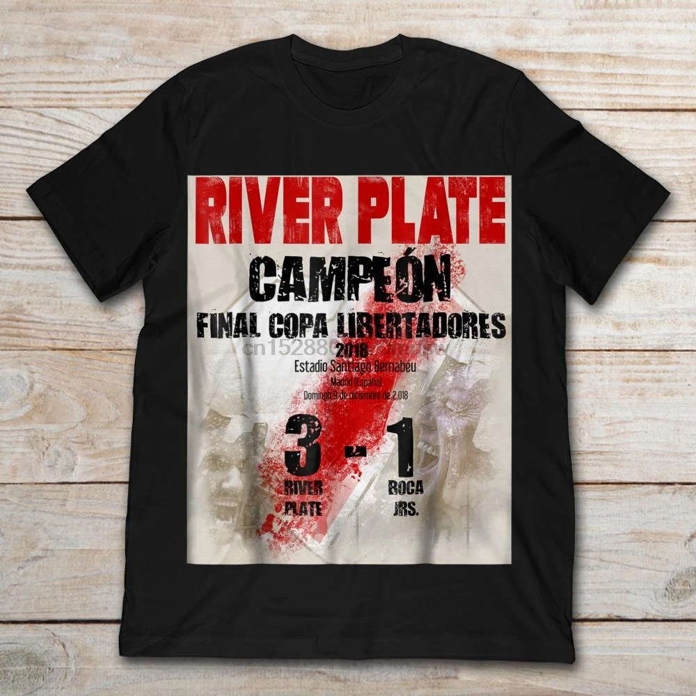 Бренд Ривер Плейт Campeon Final Copa Libertadores 2018 Футболка мужская футболка с коротким