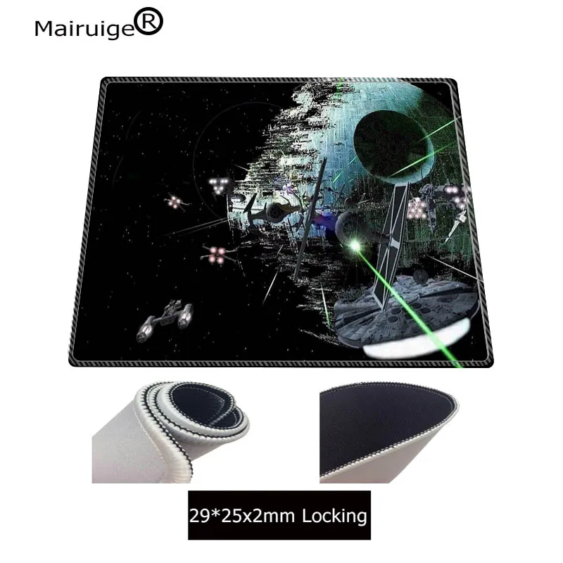 Star War Space Big Gaming Mouse Pad Locking Edge Desk Keyboard Mouse Mat Rug Large Game Mousepad Ga