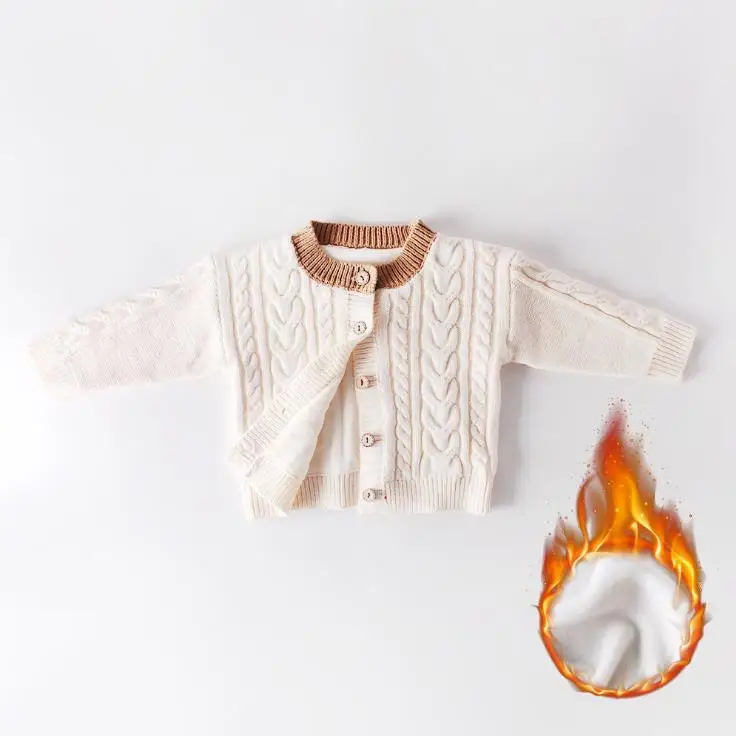 style 6 Зимняя детская одежда, вельветовый свитер для маленьких мальчиков и девочек, трикотажное пальто, куртка, кардиган - Цвет: style 6