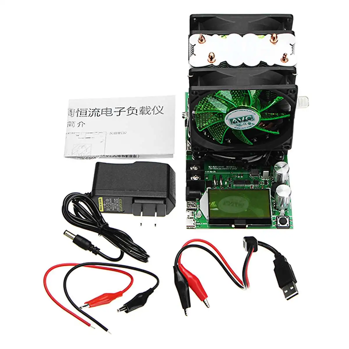 digital bateria capacidade tester voltímetro ajustável constante