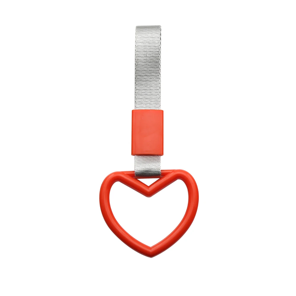 Tsurikawa Ring Heart JDM Train Bus Handle Hand Strap Drift Charm Strap Drift Auto Accessories