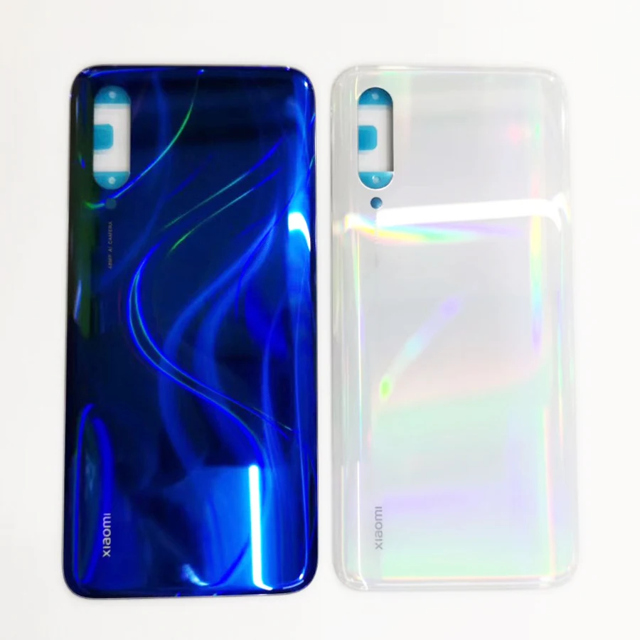 Оригинальное стекло для Xiaomi mi CC9 CC 9/mi A3 Задняя крышка батареи панель Задняя Дверь Корпус чехол с клейкой части телефона