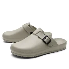 Унисекс; Водонепроницаемая Обувь для спальни; тапочки; модная женская и мужская однотонная обувь для дома и улицы; садовая обувь; тапочки; Sapatos