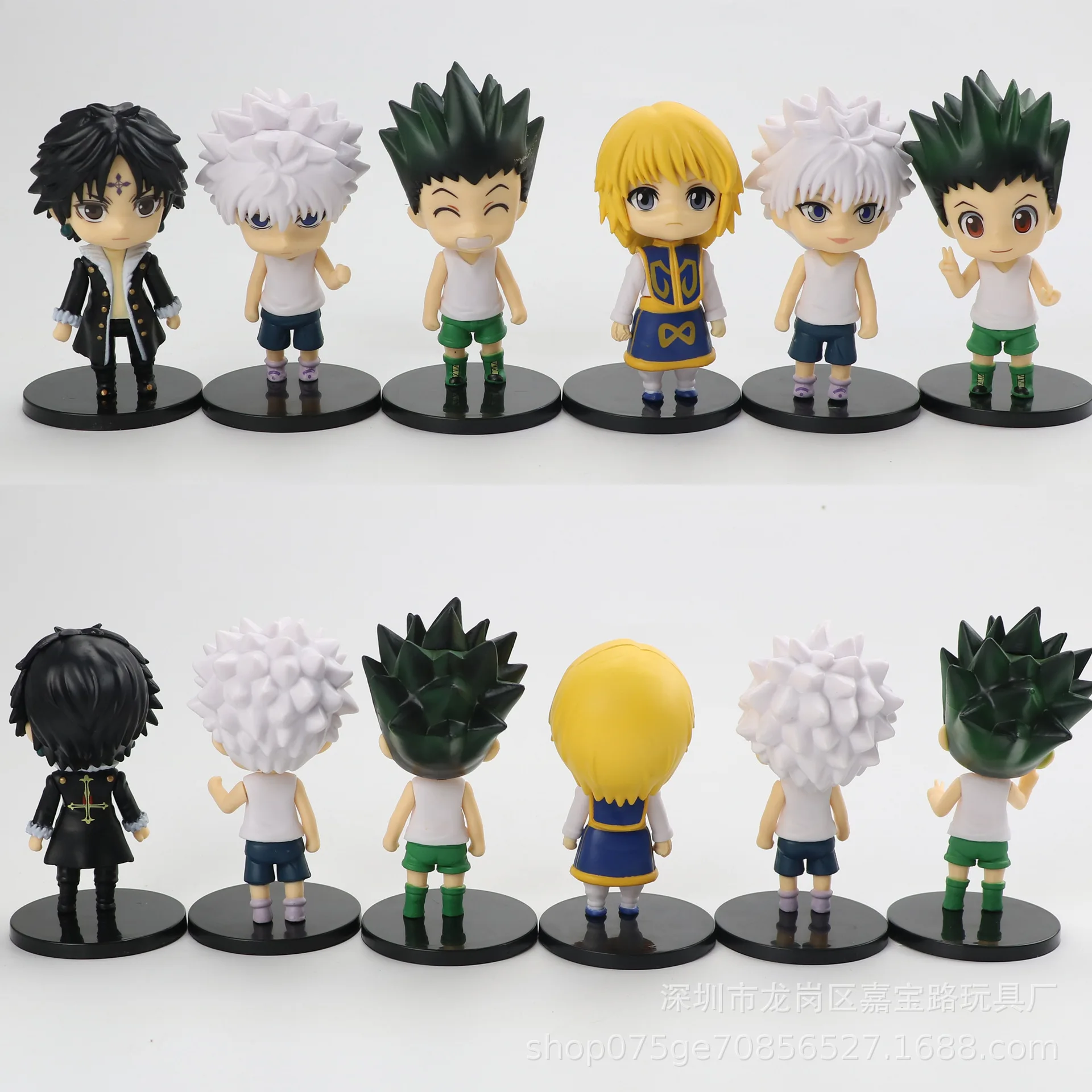 Экшн-фигурки Hunter x 6 шт./компл. Джей флисока хисака Курапика ПВХ декоративная