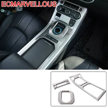 

Control System Gear Automobile Decorative Modified Chromium Car Styling Protecter Accessories Covers 18 19 FOR Land Rover Evoque