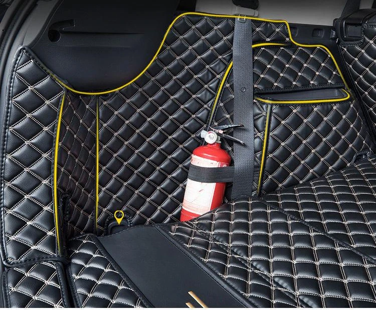 Leather For Mitsubishi Outlander 4WD 2WD 2013 2014 2015 2016 2017 2018 2019 2020 2021 Trunk mat mats Rug Carpet Accessories Leather For Mitsubishi Outlander 4WD 2WD 2013 2014 2015 2016 2017 2018 2019 2020 2021 Trunk mat mats Rug Carpet Accessories