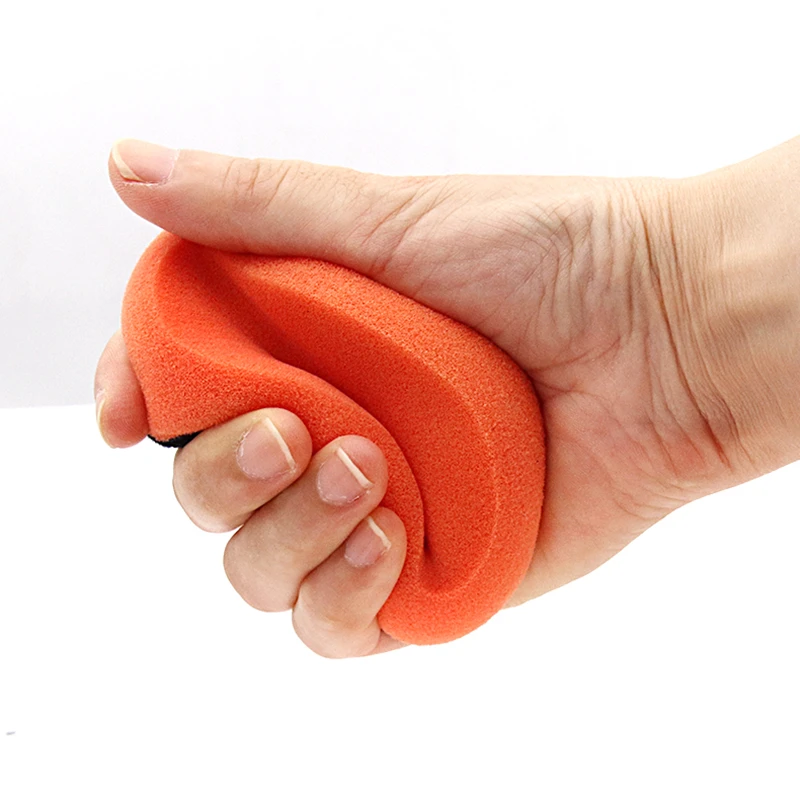 Deatailing Car Wash Wax Polish Pad Sponge Cleaning Tool Kit Waxing Applicator Pads Wiht Handle Car-Styling