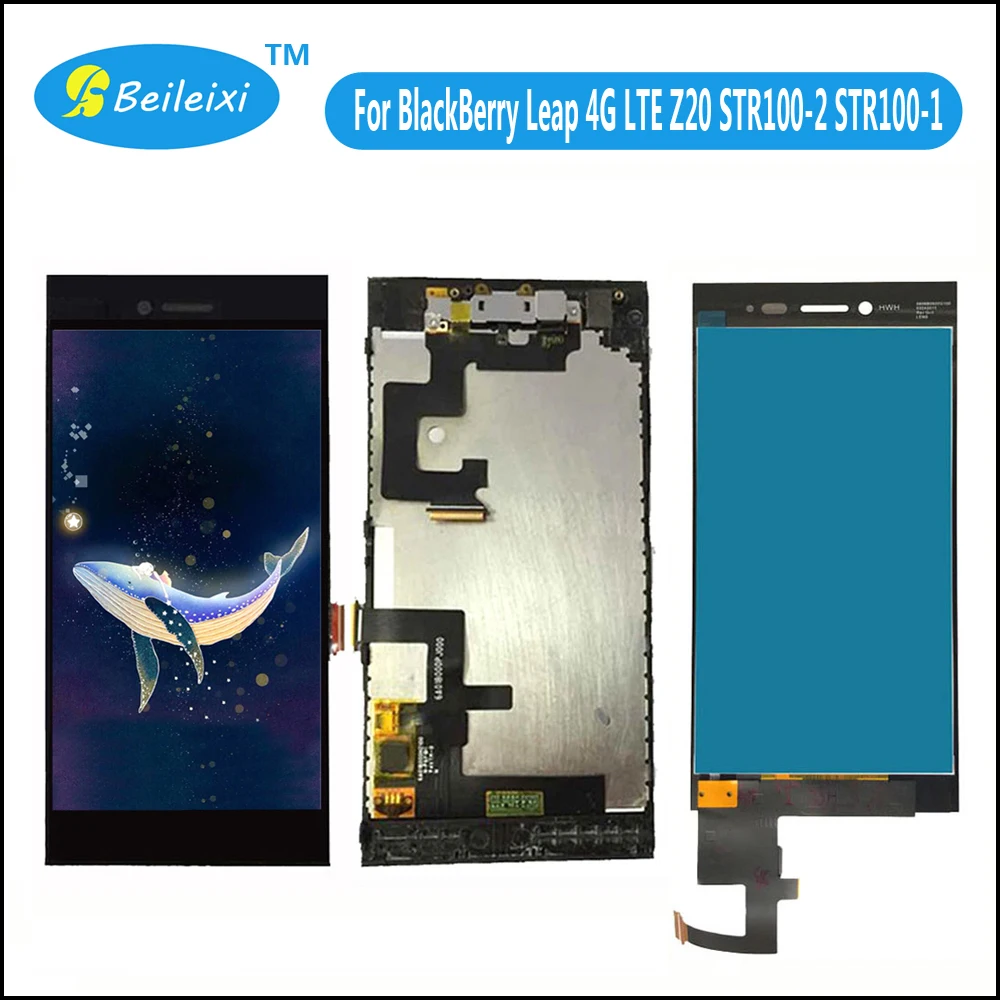 

LCD Display Touch Screen Digitizer Assembly For BlackBerry Leap 4G LTE Z20 STR100-2 STR100-1