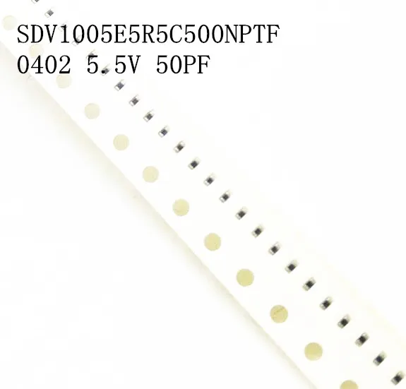 100 шт. SDV1005E5R5C500NPTF 0402 5,5 В 50PF SMD ESD SMT Чип Варистор
