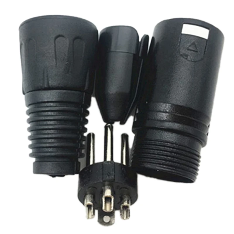 XLR 3 Pin Male MIC Snake Plug аудио микрофонный кабель Соединительный адаптер