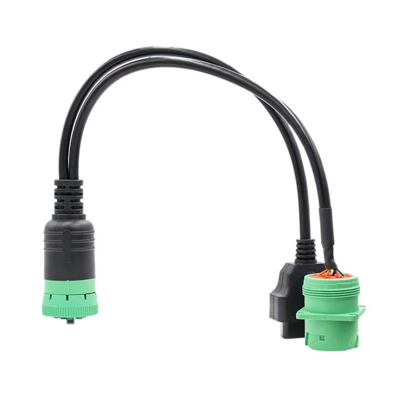 16Pin штекер для женщин J1939 9 Pin Deutsch адаптер для грузовиков 9 Pin для OBD2 интерфейс грузовик y-кабель адаптер OBDII Y сплиттер грузовик