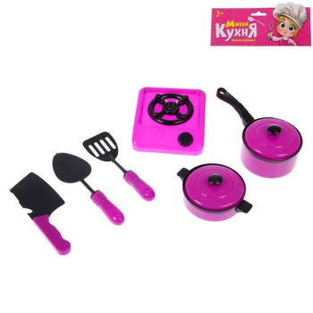 

Set of dishes "Mini chef-4", 6 items