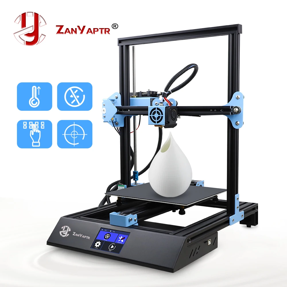 

ZANYAPTR 3D Printer ZY-01 Full Metal High precision Printer HD Touch Screen 220*220*270mm