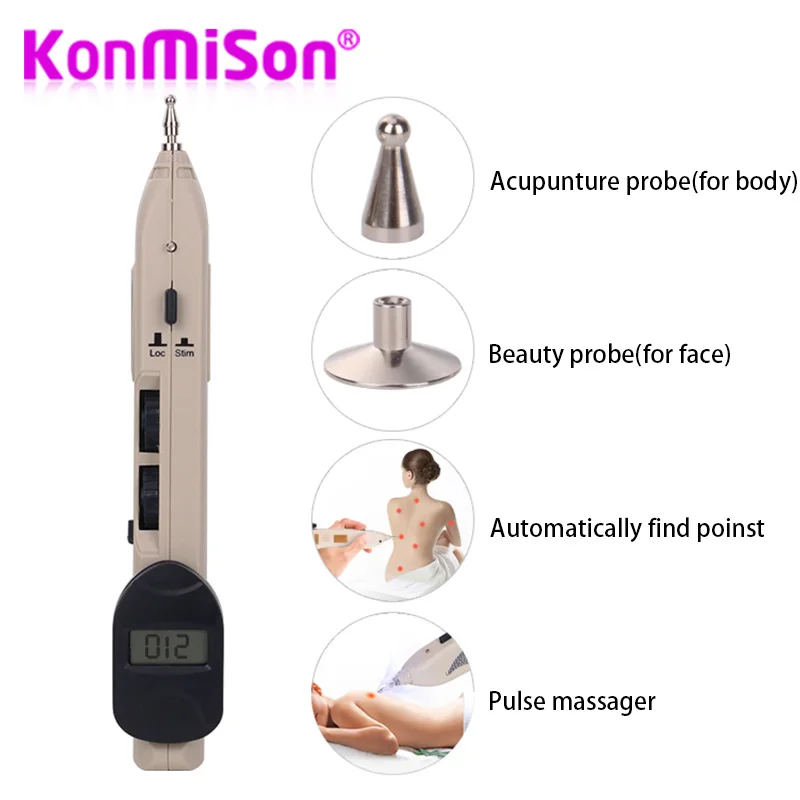 Электрическая электронная акупунктурная ручка точечный детектор акупрессурный