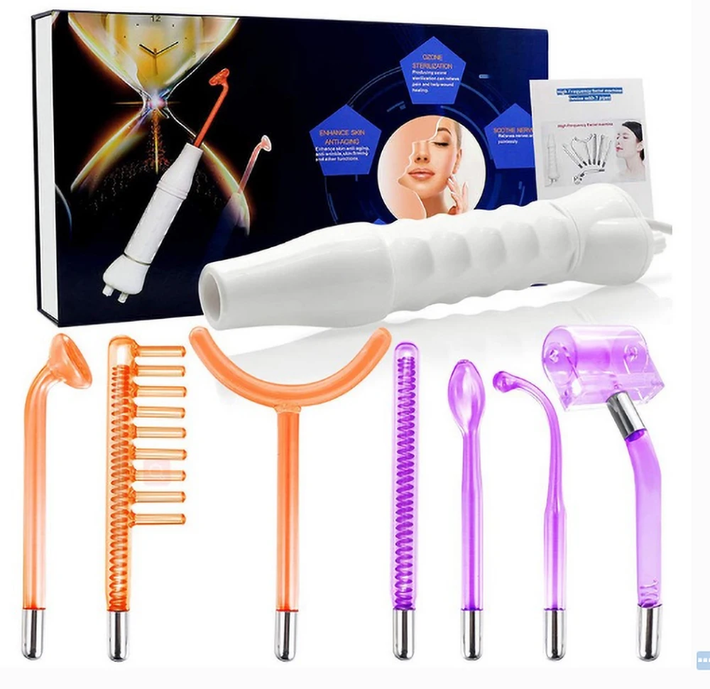 

Portable Beauty Instrument Ozone Sterilization And Skin Remove Wrinkles Acne Rejuvenation High Frequency Electrotherapy Wand