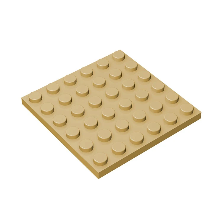 

10 шт., детали для Детского конструктора MOC 3958, пластина 6x6