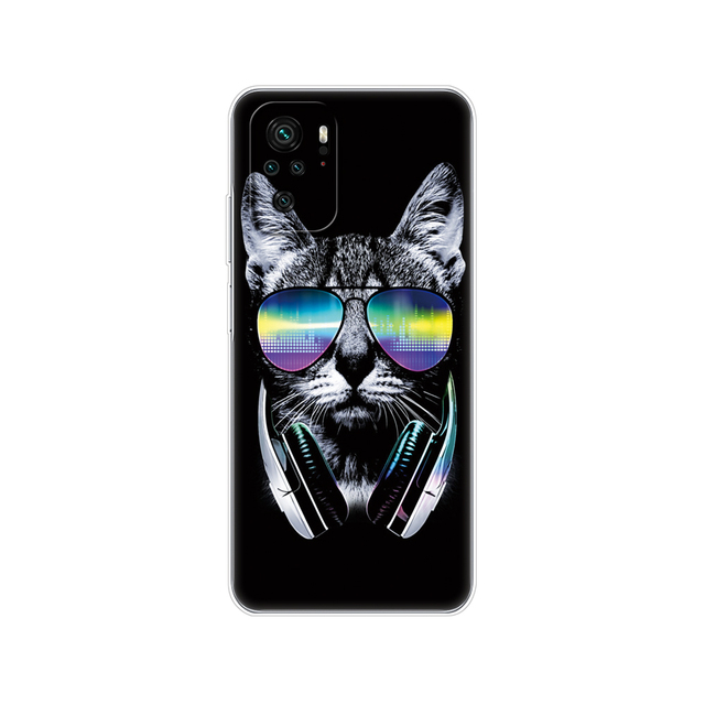 Xiaomi Redmi Note 10 10S Case 4G 5G Silicon Soft Tpu Back On Redmi Note 10 Pro Global Phone Cover Note10 S Bumper Etui Funda