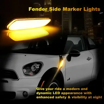 

Diodes Turn signal Safety Smoked Dynamic Side R60 Countryman 2011-2016