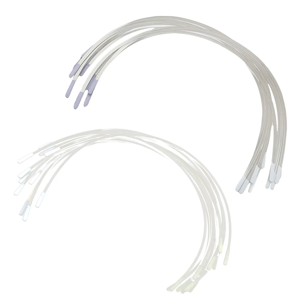 12 Pairs Women Ladies Metal Bra Under Wires Stainless Steel Bra Wire Cup D E