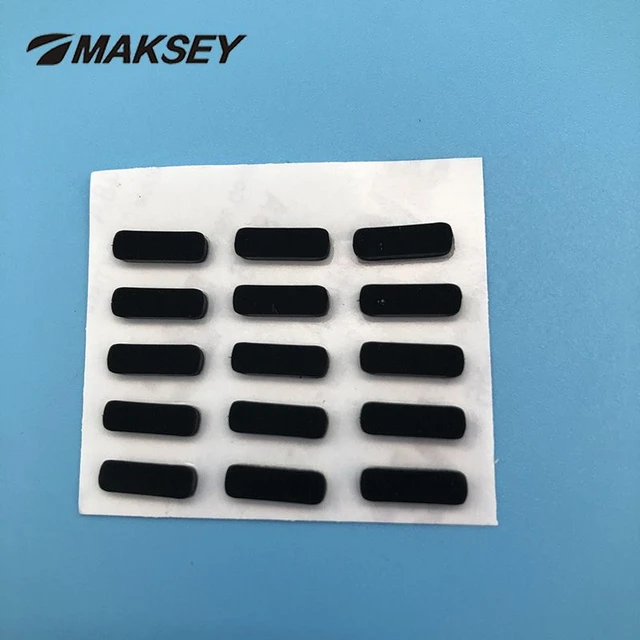 10PCS Thick 1.5mm Anti-slip Self Adhesive Silicone Rubber Feet Pad