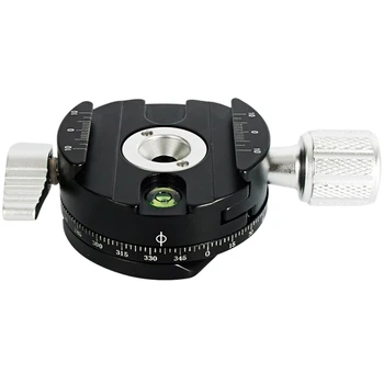 

JABS Dslr Quick Release Clamp Camera 360 Rotate Panoramic Photography ClampTripod Plate Adapter for Arca Swiss Camera Tripod