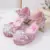 Disney children's high heel princess party shoes summer new girls sandals baby children's shoes little girl crystal shoes 23-36