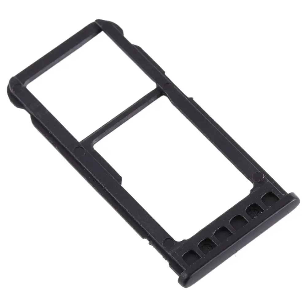Черный Лоток для sim-карт+ лоток для sim-карт/лоток для карт памяти Micro SD для Nokia 5,1 Plus/X5 TA-1102 TA-1105 TA-1108 TA-1109 TA-1112 TA-1120/1199 - Цвет: Черный