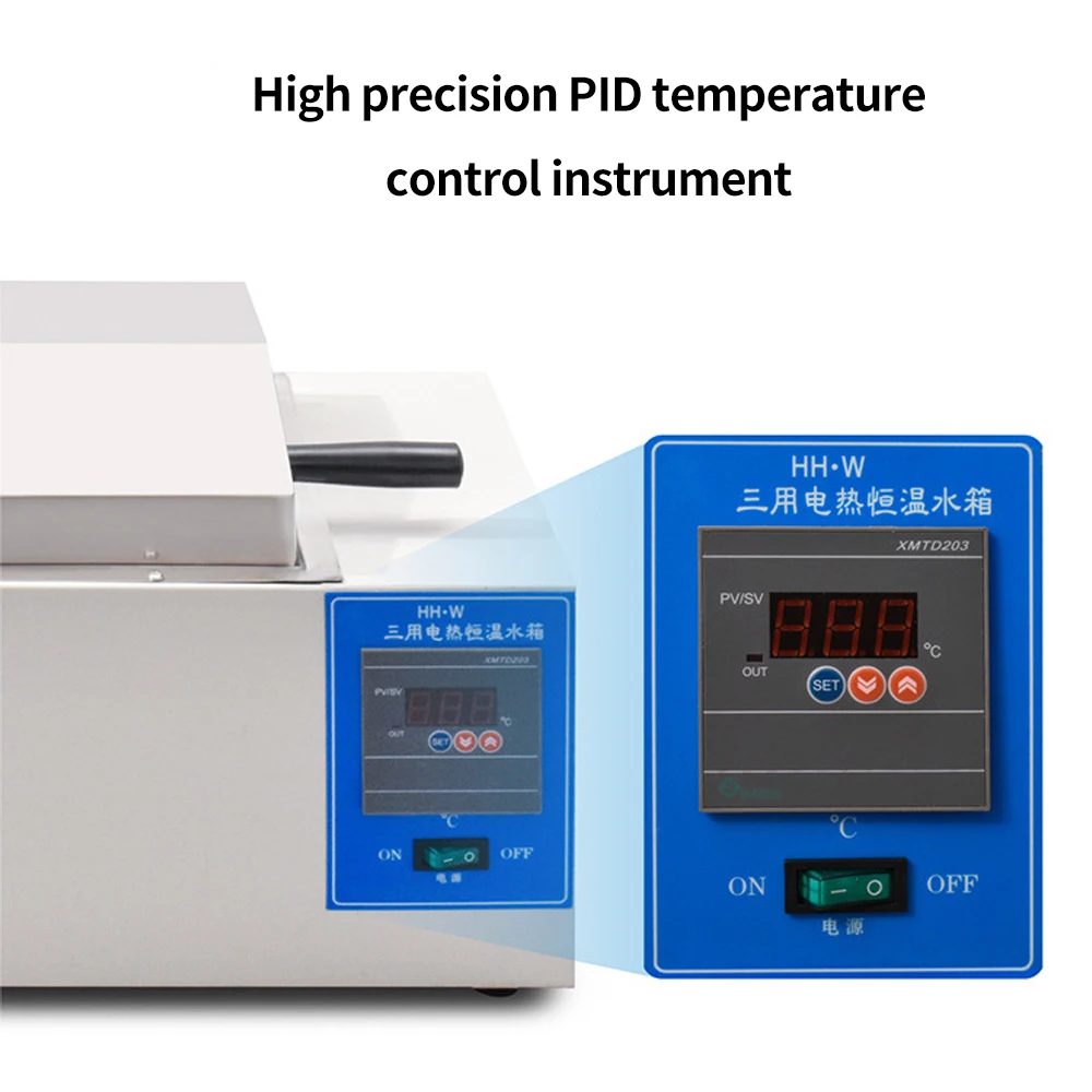 Цифровой дисплей, Электрический нагрев, постоянный три резервуара для воды, постоянная температура, водяная ванна, высокая точность, контроль температуры