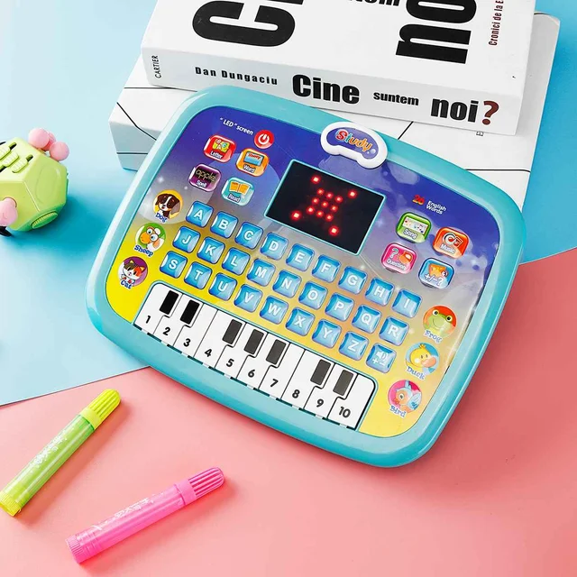 Multifunction Mini Electronic Baby Children Learning Machine Alphabet Computer Learning Education Machine Music Song Toy 1