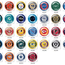 10 шт. Смешанные спортивные футбольные 12 мм/18 мм/20 мм/25 мм/30 мм/40 мм круглые фото стеклянные кабошон демонстрационные с плоской задней частью делая результаты QD208