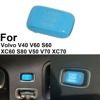 

Car Engine Start Stop Button Decor Cover Trim Part For Volvo V40 V60 S60 S80 V50