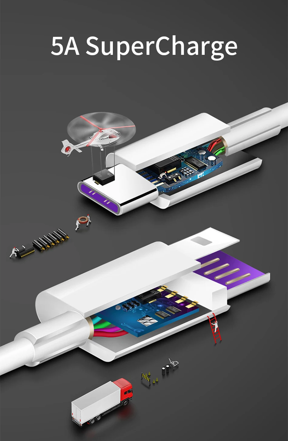 Huawei 5A Cable P30 Mate30 X P20 Pro Lite Super Charge 5A USB Type C Cable Original Honor V10 10 Mate20 Mate10 P20 Pro Lite