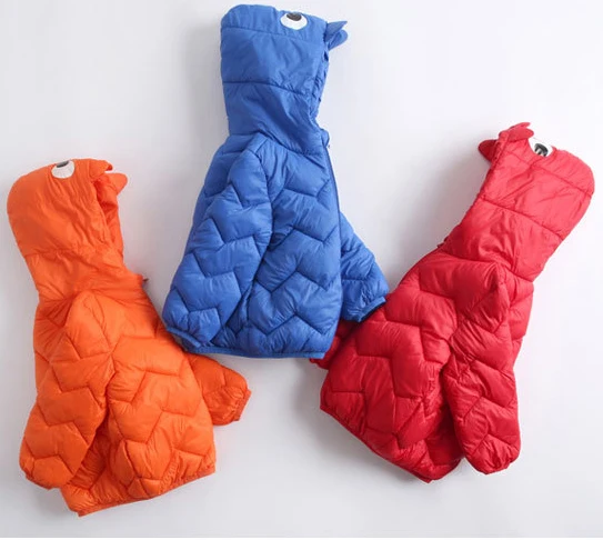 

Kids Boys Light jackets Winter Duck Down Coat Baby girls jackets parka Hoodies outerwear 1-6T
